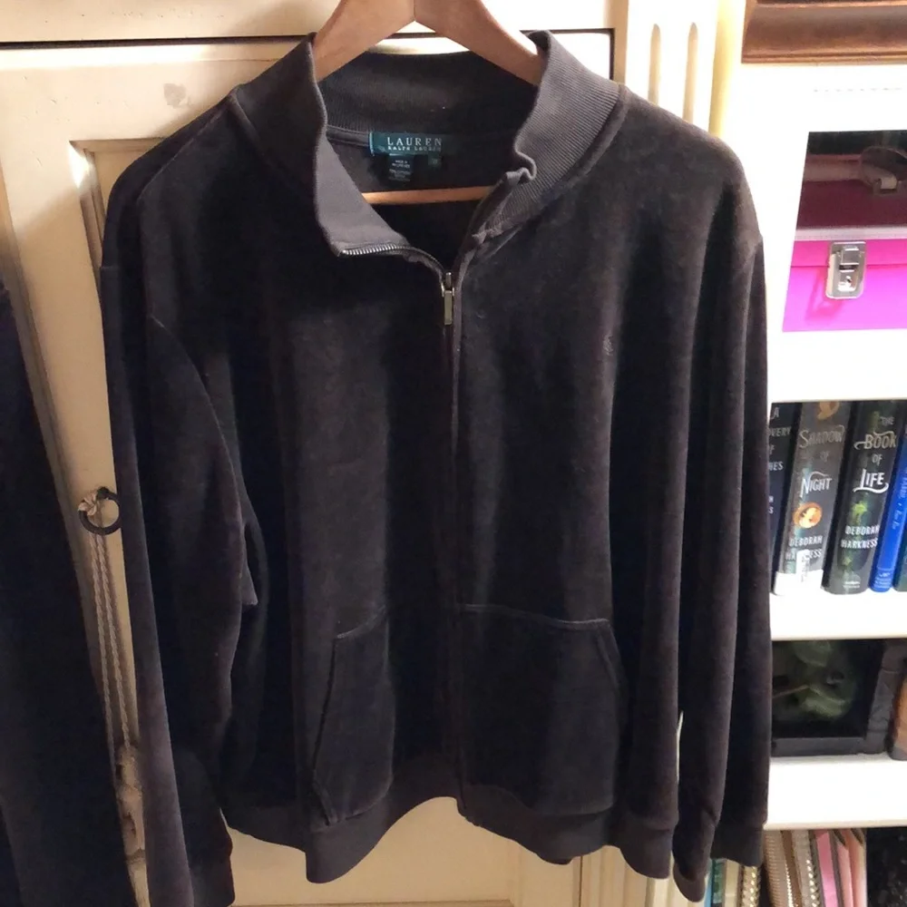 Ralph Lauren Velour Tracksuit - Picture 2 of 13